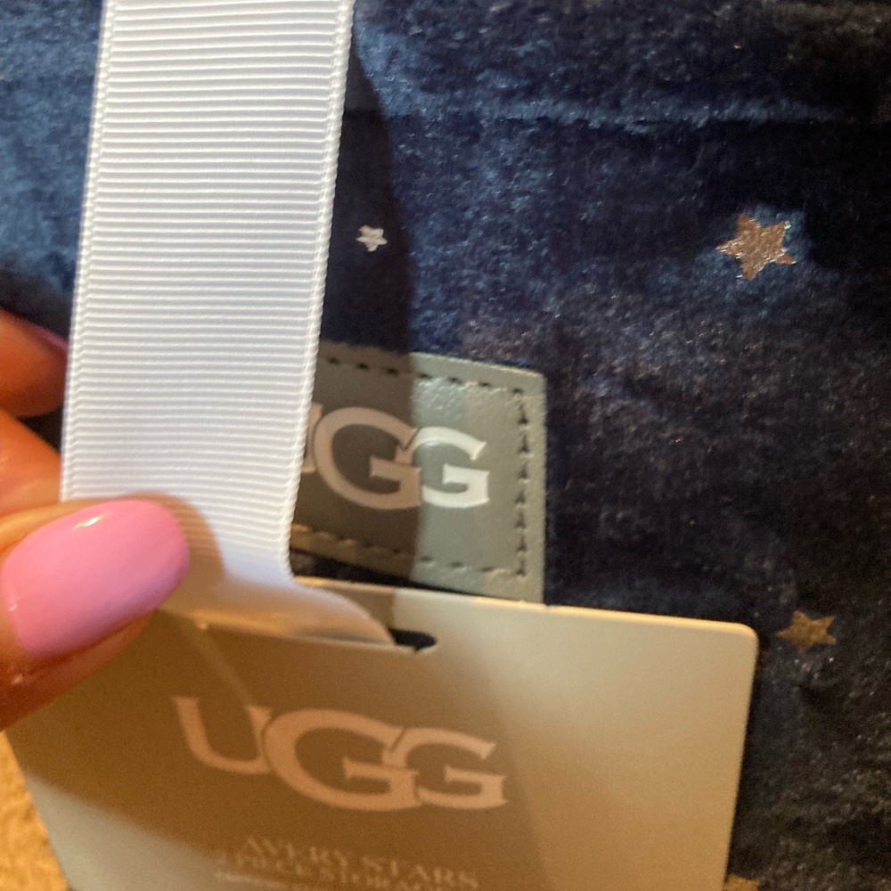 NWT UGG Avery Stars 2 piece storage set in Navy - Picture 3 of 7